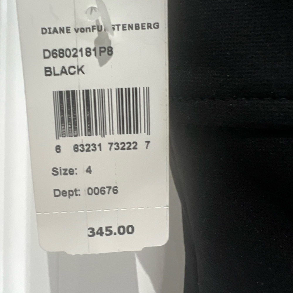 Diane Von Furstenberg Black Dress - Picture 6 of 10